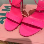 Christian Louboutin  Loubigirl 100 Leather Stiletto Sandals Barbie Pink Photo 5
