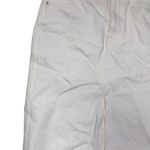 Madewell NWT Women's White Rilee Denim Midi Skirt Size 27 Raw Hem Casual Preppy Photo 4