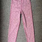 Nike  Heathered Pink Athletic Leggings Photo 2