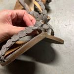 Lucky Brand Lameer Strappy Scallop Trim Sandal Heels in Grey Suede Size 9 EUC Photo 6