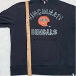 Women’s Cincinnati Bengals 47 Brand Hoodie Black Size L Photo 5