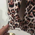 Leopard Print Women's Jacket crescent, and Willow size medium Brown Photo 3