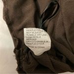 SheIn  Brown Sleeveless Ruched Tie Top S Casual Bohemian Coconut Girl Fairycore Photo 6