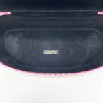 Max Studio  Women Glasses Case Pink White Geometric Hard Shell Protective‎ Holder Photo 4