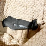 Slighr Size Large Tan Beige Waffle Knit‎ Pull on Casual Lounge Pants Photo 2