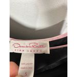 Oscar de la Renta Small Pajama Set Womens Black Cami w/ Pants Polyester Spandex Photo 2