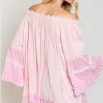 POL Off-The-Shoulder Distressed Top Photo 2