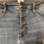 J.Crew Vintage Straight Leg Jeans Button fly jeans 32 Light Blue Distressed Photo 2