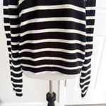 La Ligne Black & White Striped Hardy Sweater size Large Size M Photo 3