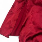 Elegant Red Satin Nightgown Size L Photo 1