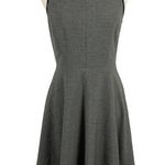 Rhyme Los Angeles Colorblock Grey and Black Skater Sleeveless Midi Dress Small Photo 0