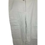 Eileen Fisher Capri Crop Pants Beige Tan Pocket Cargo Small Pleaded 78121 Khaki Photo 2