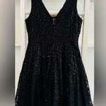 City Triangles NWT black lace sequin dress. Photo 0