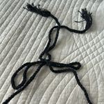 Disruptive Youth Black Crochet Bikini top Size M Photo 3