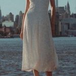 ZARA NWT LACE MIDI DRESS BLOGGERS FAV IVORY SMALL Photo 0