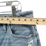 Madewell  Curvy Mom Jeans Womens 32 Light Wash Blue Distressed High Rise Stretch Photo 5