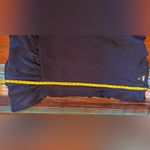 DKNY  Womens Dark Blue Button Flutter Sleeve Short Tent Dress With Ruffle 8 Photo 4