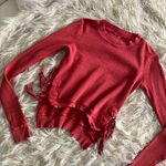 Free People One Red Long Sleeve Photo 1