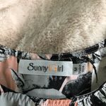 Sunny Girl Floral Sleeveless Blouse Top Women Size M Workwear Chic Resortwear Pink Size M Photo 2