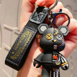 Handmade Mechanical Teddy Bear Keychain Bag Charm Purse Charm Photo 0