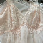 Vanity Fair Vintage 1950s  Pink Puffy Tulle Lace Slip‎ Dress Sz 30 Nylon Photo 4