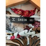 SheIn Floral printed cinched waist dress Large Photo 3