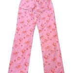 Levi's 512 PERFECTLY SLIMMING STRAIGHT LEG CORAL FLORAL DENIM JEANS W30/L30 Photo 0