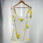Lovers + Friends  Jen Mini Dress‎ in Polka Dot Lemon Size Extra Small Photo 2