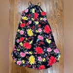 Old Navy  Black Floral Dress Photo 4