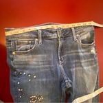 Silver Jeans  Avery Slim Women’s  W31 L29 Bedazzled Distressed Denim Bling casual Photo 2