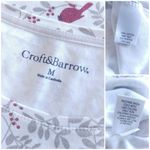 Croft & Barrow Cardinal Print Blouse Top Photo 4