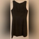 Jones New York  Black Short Formal Sleeveless Eyelet Cutout Dress Women’s Size 8 Photo 5