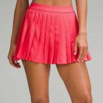 Lululemon  High-Rise Pleated Tennis Skirt Glaze Pink Size 6 Photo 0