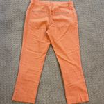 Anthropologie Cartonnier Orange Stripe Charlie Trouser 6 Photo 4