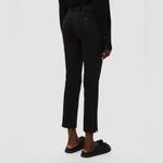 Joseph Light Gabardine Stretch Bing Court Trousers Black Photo 1