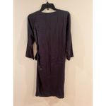 Pure Jill Womens Black Wrap Dress XS Classic Staple Minimalist Office Vixen Photo 8