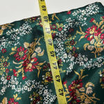 Victoria's Secret Vintage Gold Label Long Belted Floral Robe Quilted Collar M/L Photo 2