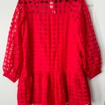 Anthropologie English Factory Organza Long Sleeve Mini Dress, Size M Photo 8