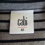 CAbi NEW  Striped Car Coat 5474 Blue Gray Size XS Photo 12