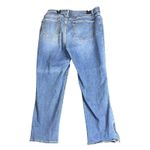 Talbots  Heritage Crop Jeans Womens 16 Blue Denim Zipper Ankle Casual Everyday Photo 2