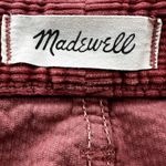 Madewell Slim Emmett Wide-Leg Crop Pants Corduroy High Rise Rose Dust 28 Photo 2