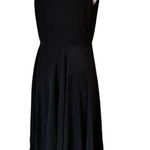 Elie Tahari Tammie Black Silk Dress A-Line Asymmetric Hem Sleeveless Medium NWT Photo 6
