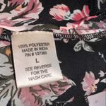 Live 4 Truth  Black Floral Open Front Cardigan Photo 3