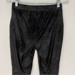Free People Midnight Vegan Suede Skinny Pants Black Size Small Photo 5