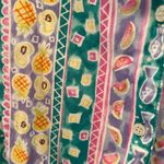 Vintage 1980 Bushwacker USA Coral Summer Themed Sleeveless Blouse, Size M Purple Size M Photo 2