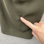 Lululemon On The Fly Crop Pants Olive Green Athleisure Travel Women's 8 x 23 Photo 6