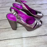 Trina Turk metallic heels Photo 3