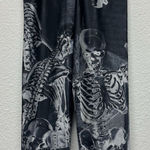 Blackmilk   Skeleton Leggings XS Leggings New‎ Black Gray Photo 0