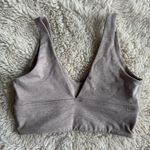 Carbon38 Soft Heathered Grey Bralette Gray Photo 1