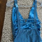 Urban Outfitters Blue Sparkly Dress Photo 2